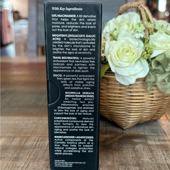 NEW Sunday Riley B3 NICE 10% Niacinamide SERUM **Full Size** - Picture 7 of 8